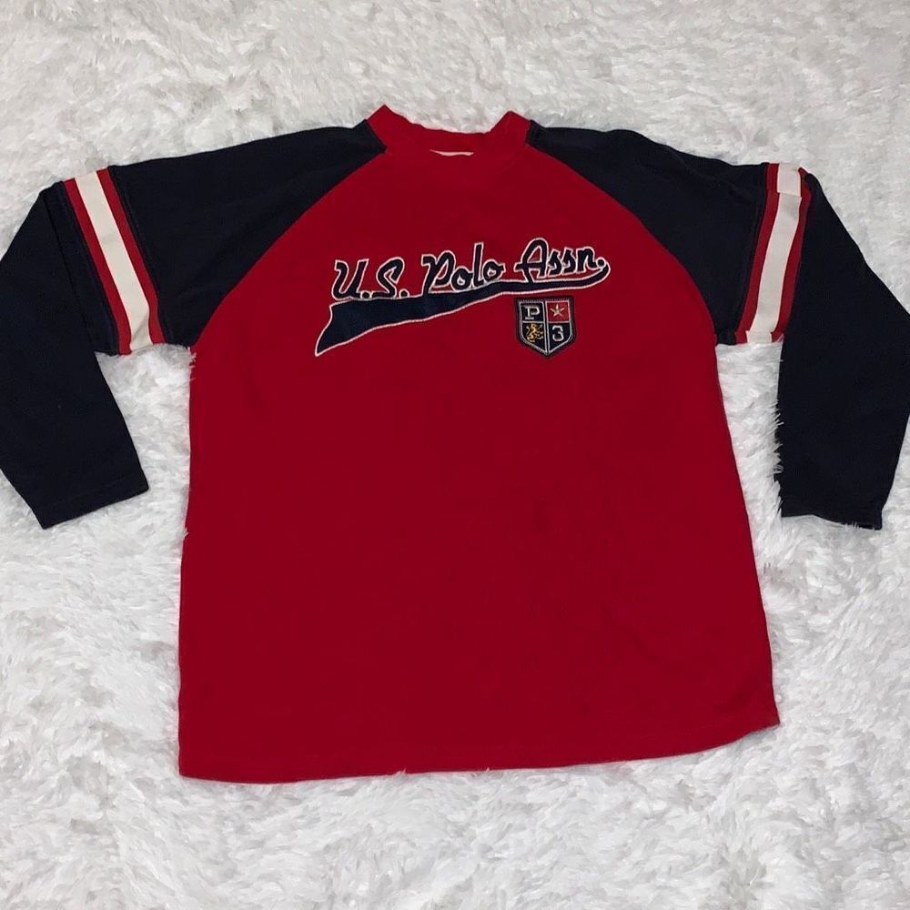 Vintage 90’s US POLO ASSN. Long Sleeve‎ Sweater Size Large